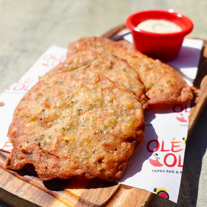 Tortillitas de Camarones